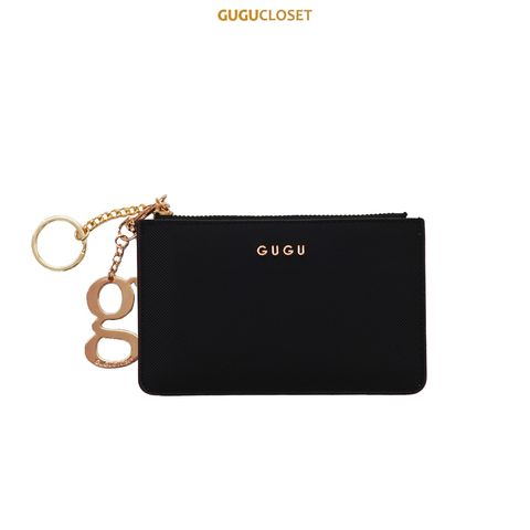 purse black front