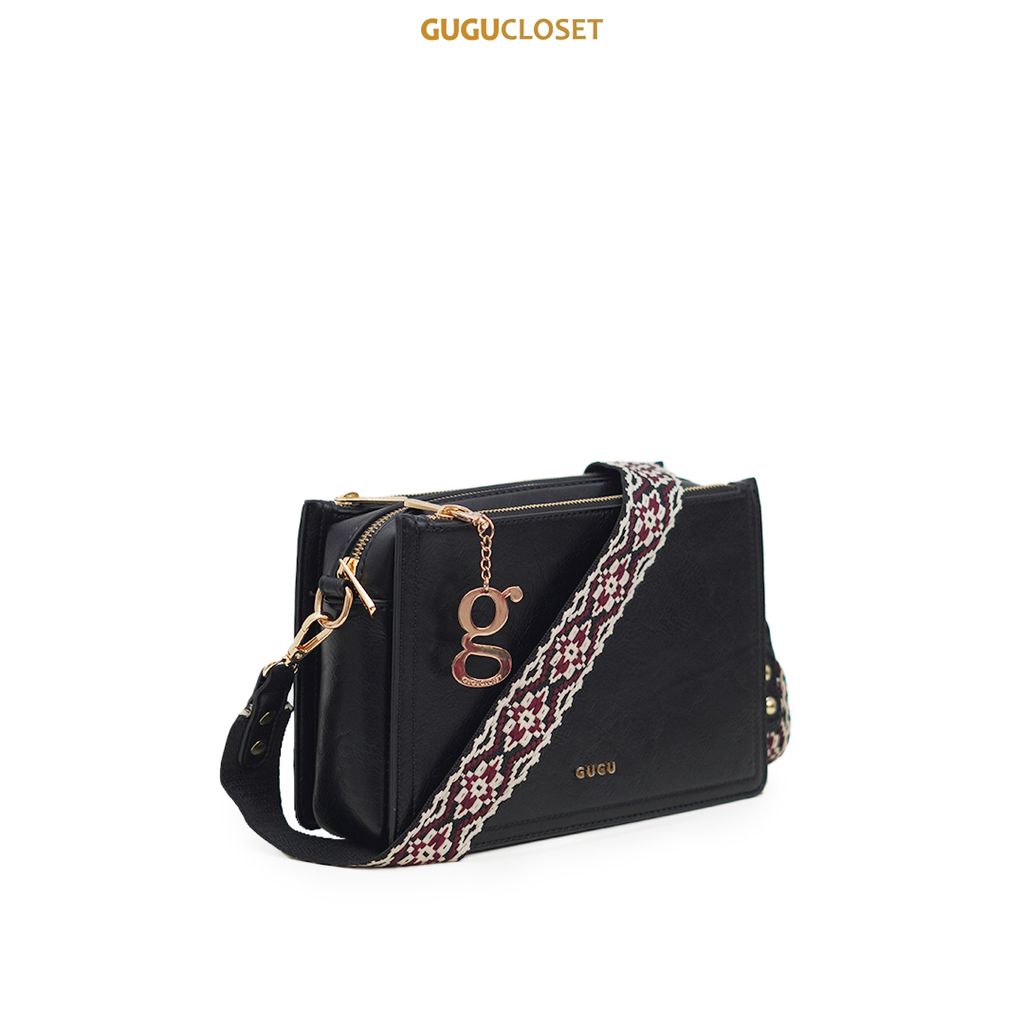 clara black 45 sidenew strap