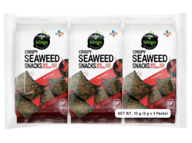 CJ BIBIGO CRISPS SEAWEED SNACKS HOT CHICKEN 5G3EA -  MAIN.png