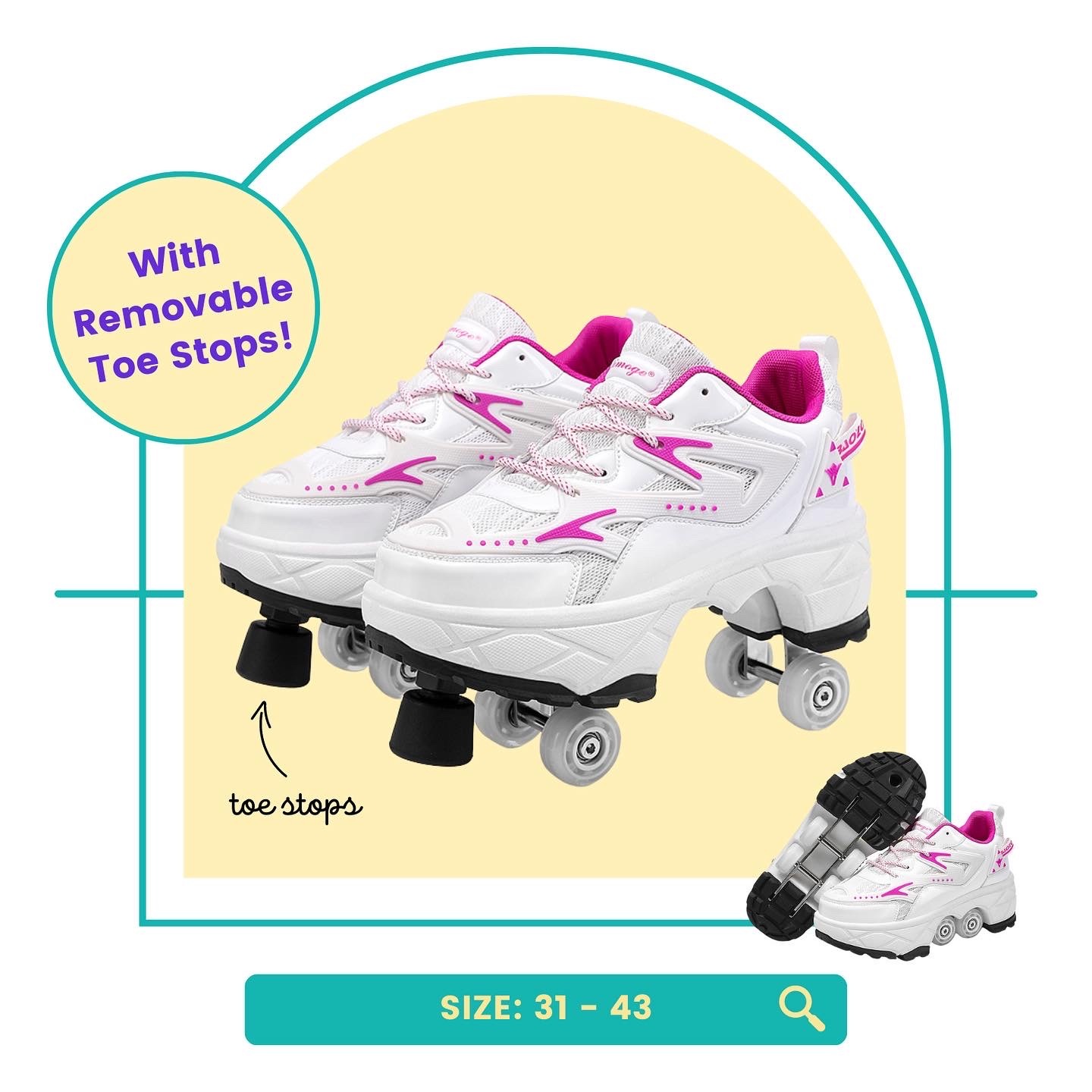 Code: 24 (With Removable Toe Stops) – Kick Roller MY