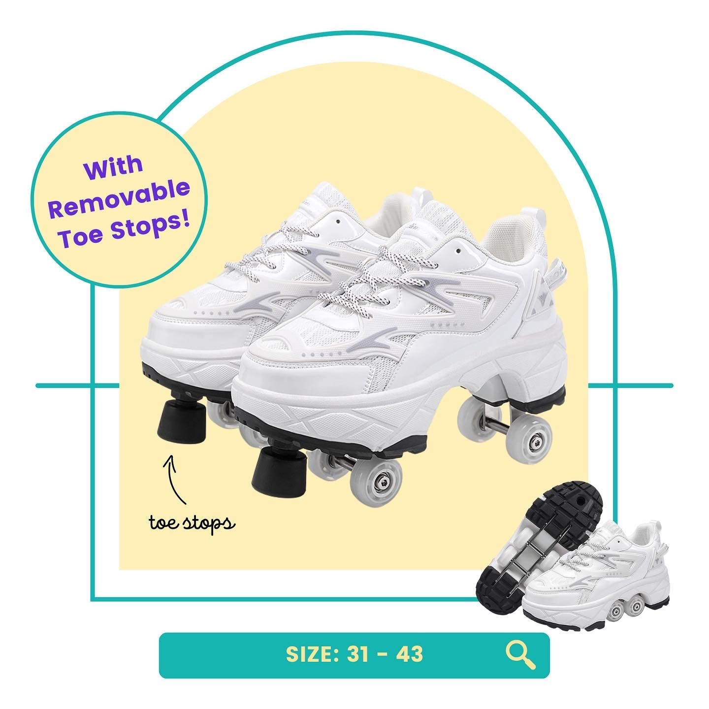 Code: 26 (With Removable Toe Stops) – Kick Roller MY