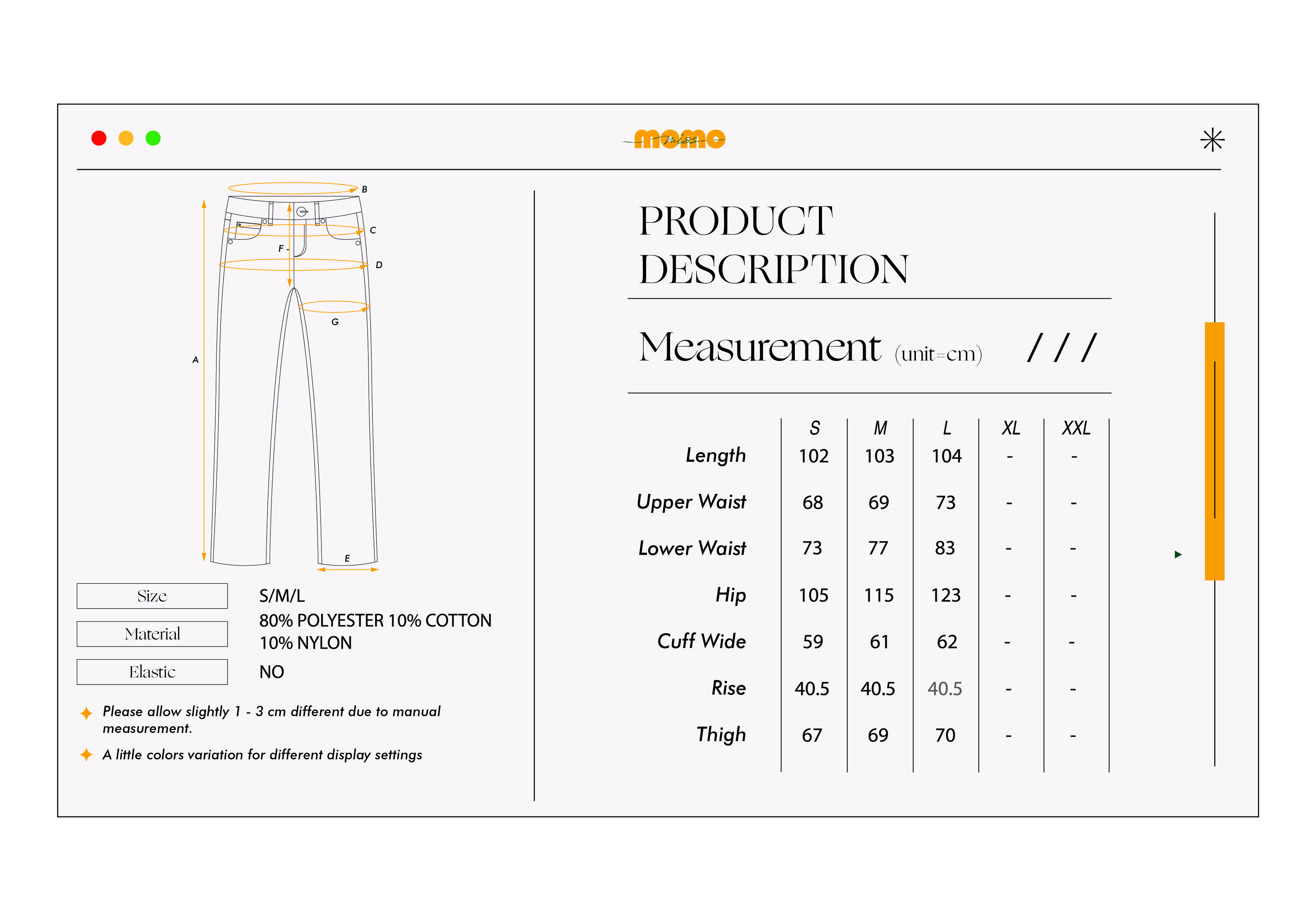 LARA DRAWSIRING TAILORED LOOSE PANTS