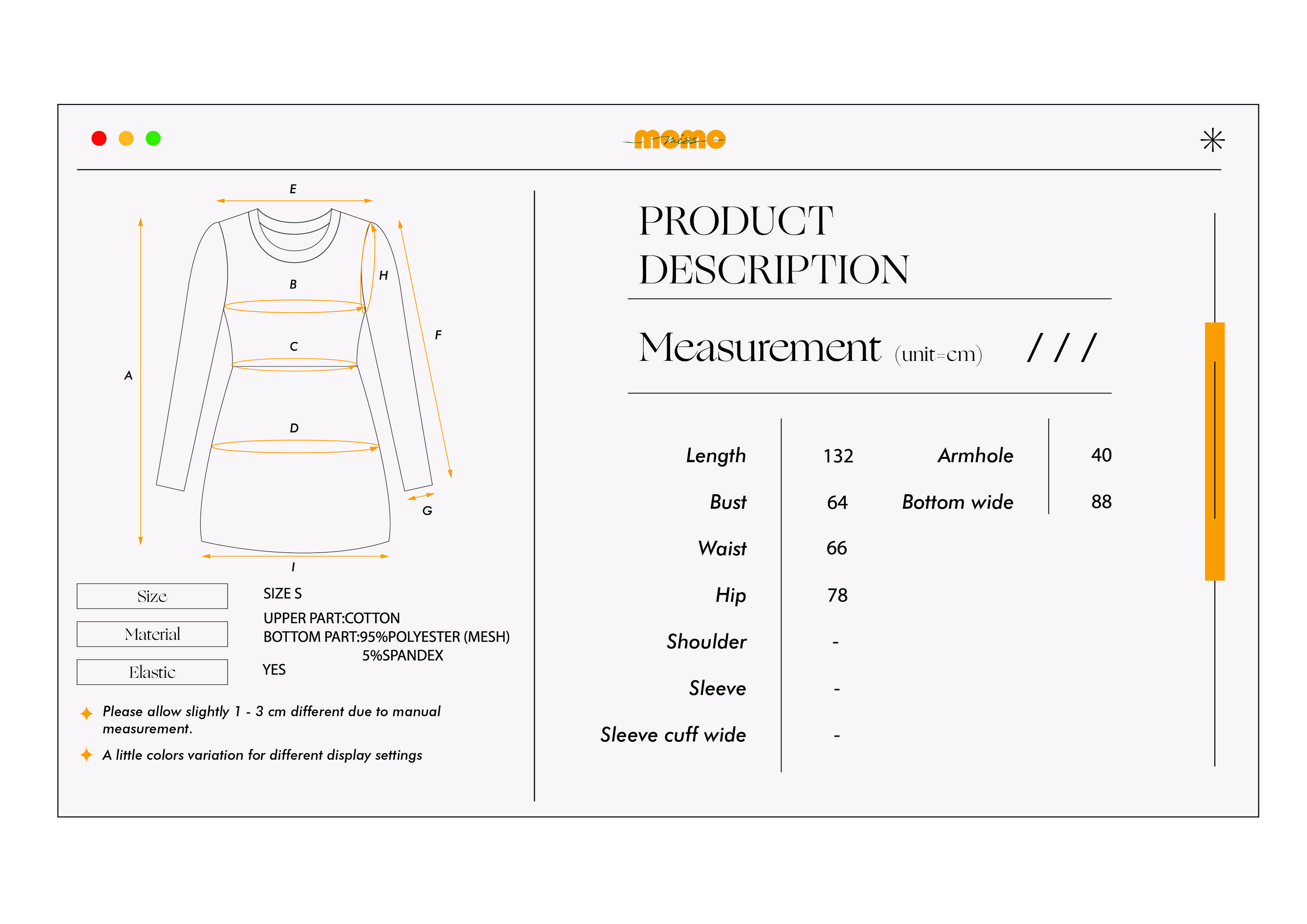 黑&杏无袖长裙 S码VIVI FLOWY STRIP HEM DRESS SIZE S BLACK &ALMON D