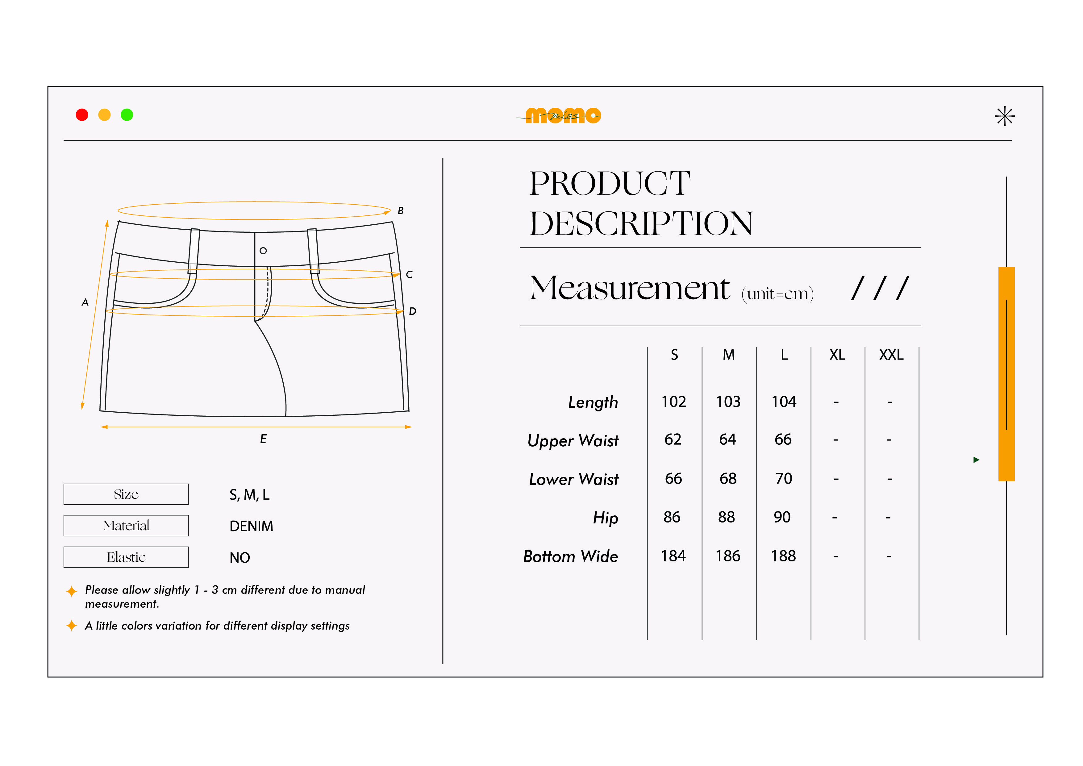 DISTRESSED DENIM MERMAID SKIRT 牛仔半身长裙