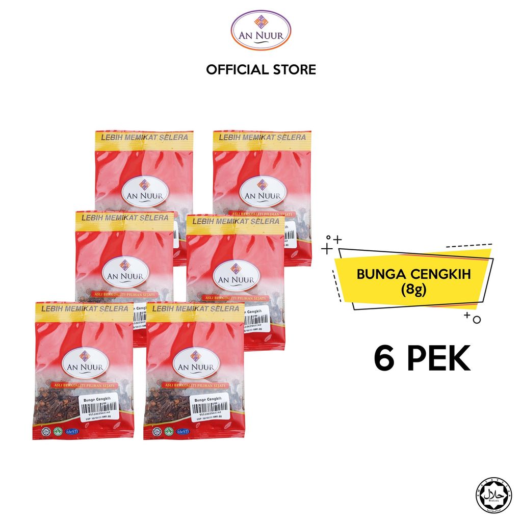 bunga cengkih 6 pek