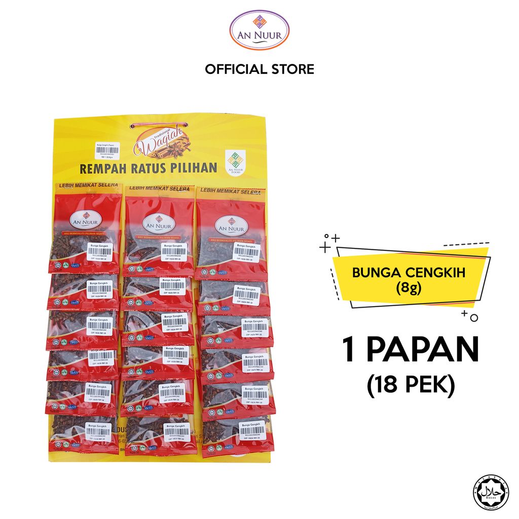 bunga cengkih 1 papan