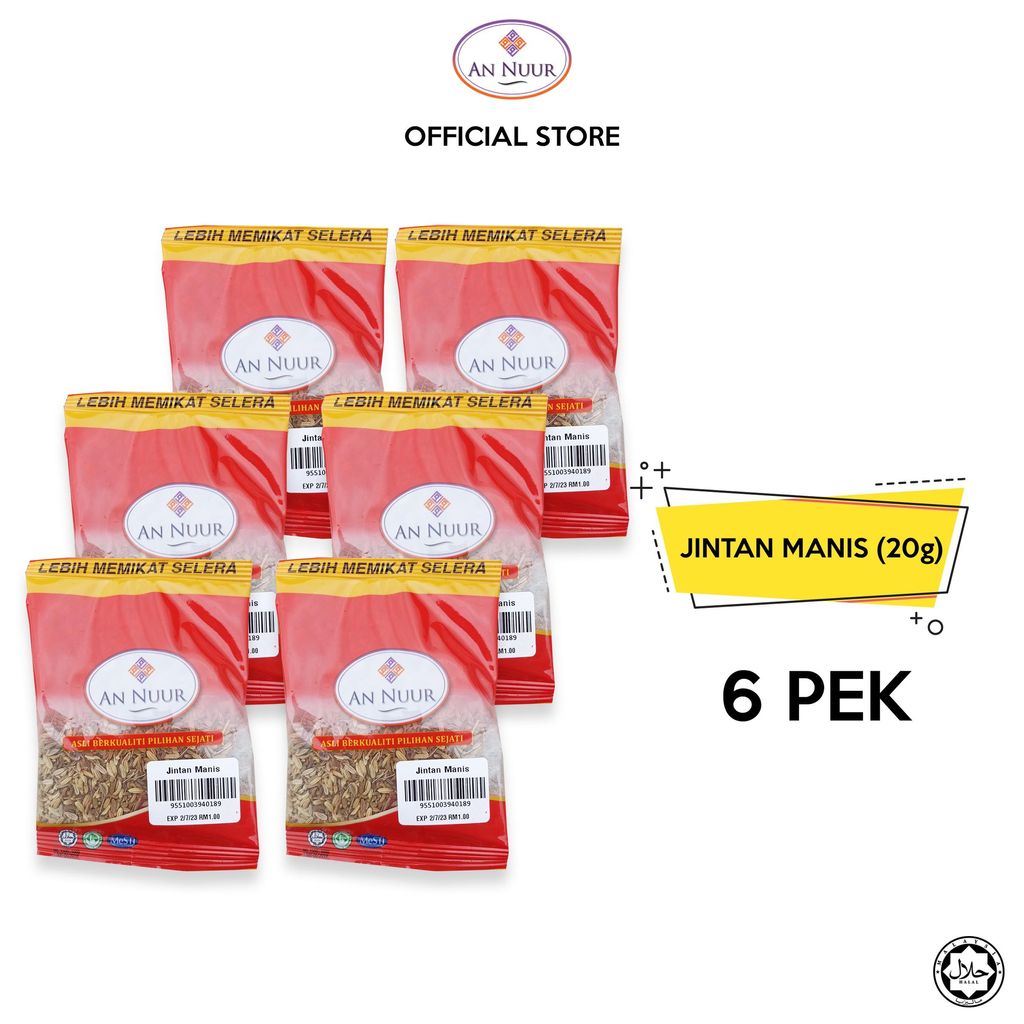 jintan manis 6 pek