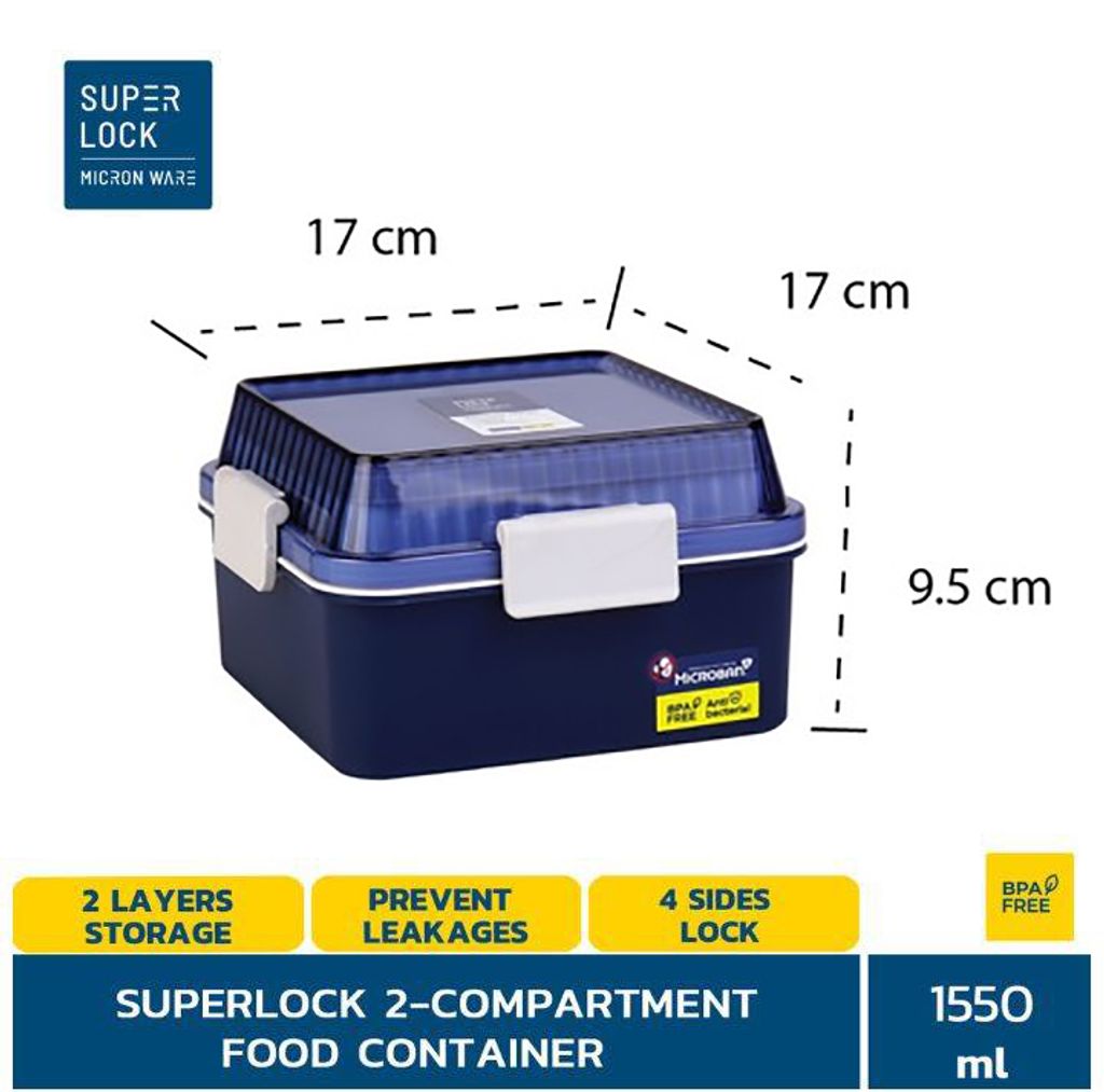 superlock-rect-2-tier-lunchbox-1550ml-Blue