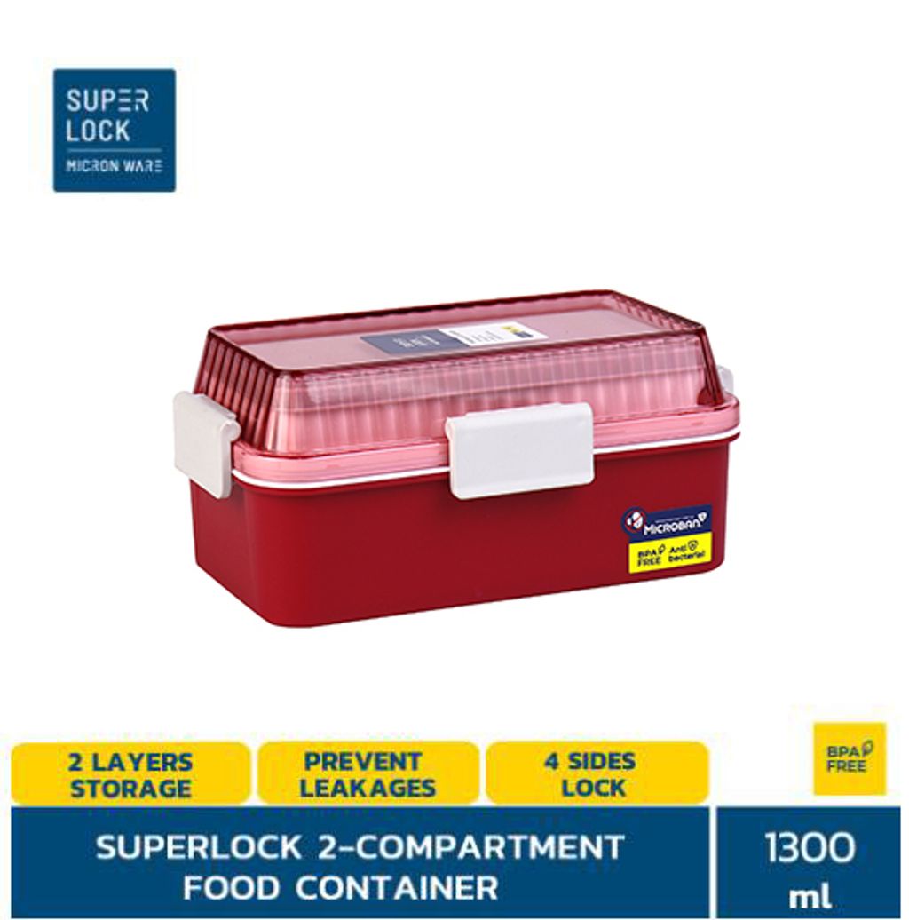 superlock-rect-2-tier-lunchbox-1300ml-red