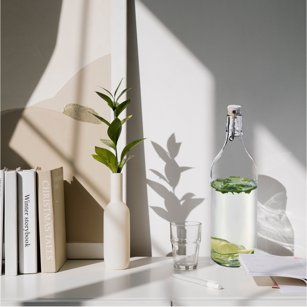 Bottle Glass With Stopper