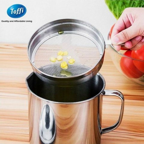 toffi stainless steel oil pot