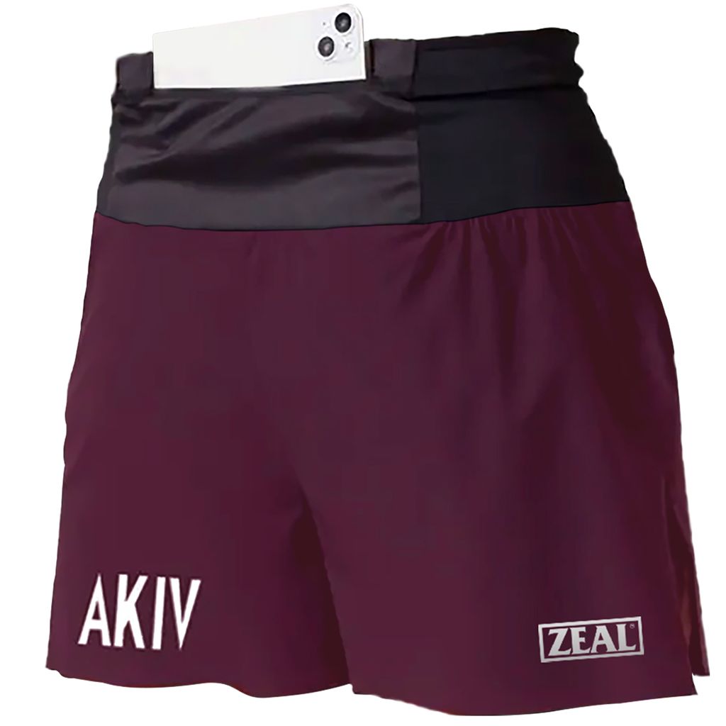 【AAKE】LOW WINTER SHORTS ZEAL 'SHUT UP, JUST RUN' AKIV FLUX GN RUNNING SHORTS – ZEAL