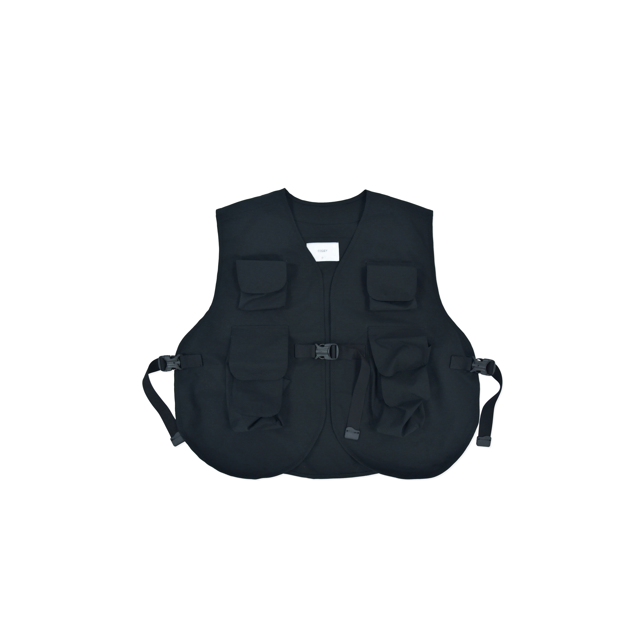 3D Pockets Vest Bag BLACK – ccozy