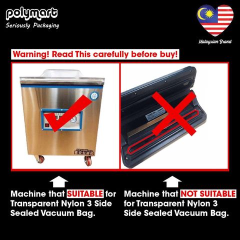 Nylon Vacuum Bag Transparent Malaysia, Selangor, Kuala Lumpur (KL
