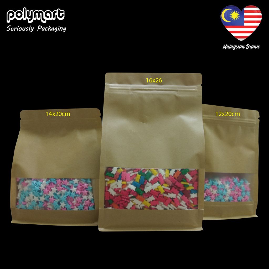 Lazada KPFB (Kraft Flat Bottom Pouch) with Zip all size.jpg