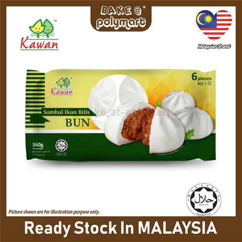 KG Bun Sambal Ikan Bilis (6Pcs)-Ai1