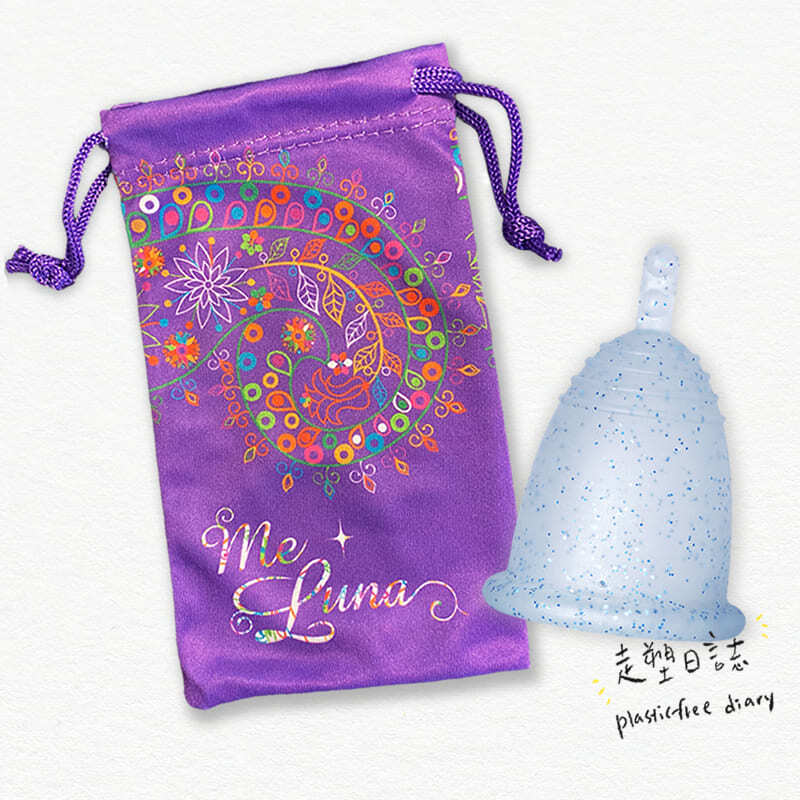 Me Luna L Stem Blue Glitter