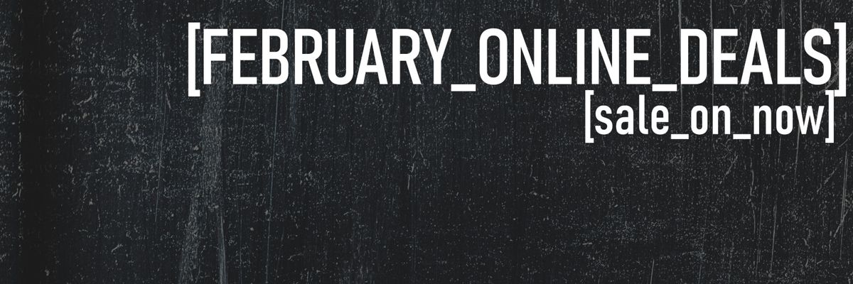 February Online Deals