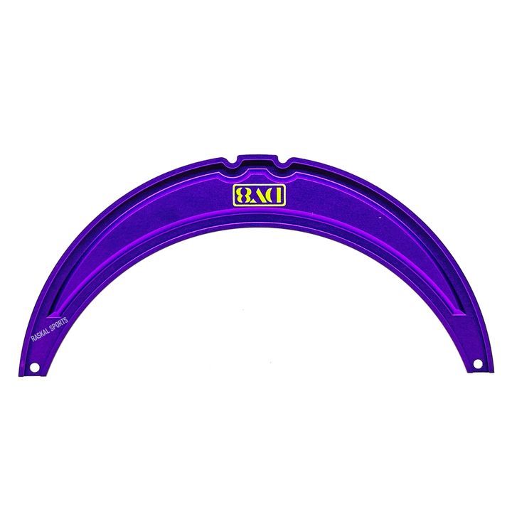 DV8 Lid Standard Purple with Green Logo