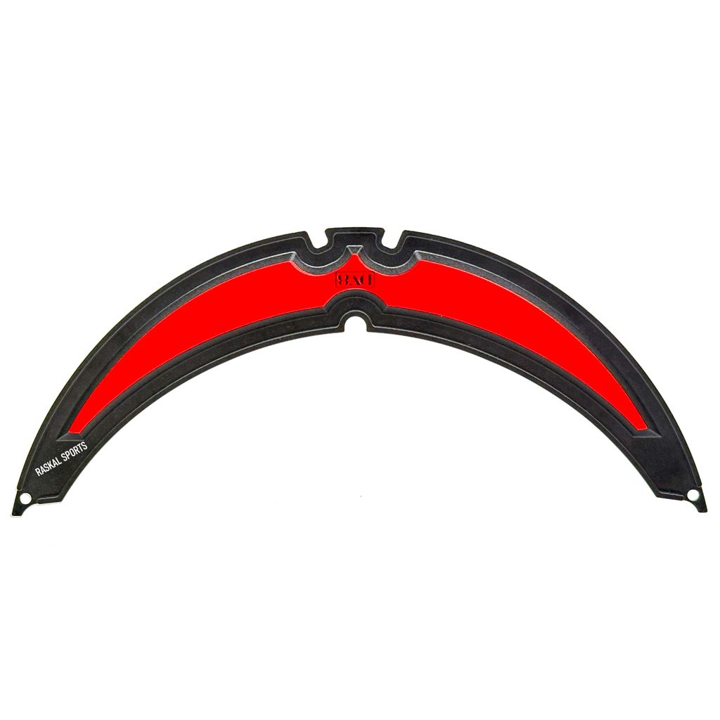 DV8 Lid Flex 8 Two Tone Black with Red