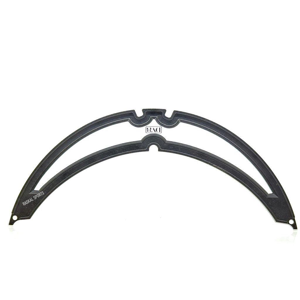 DV8 Lid Flex 8 Two Tone Black with White