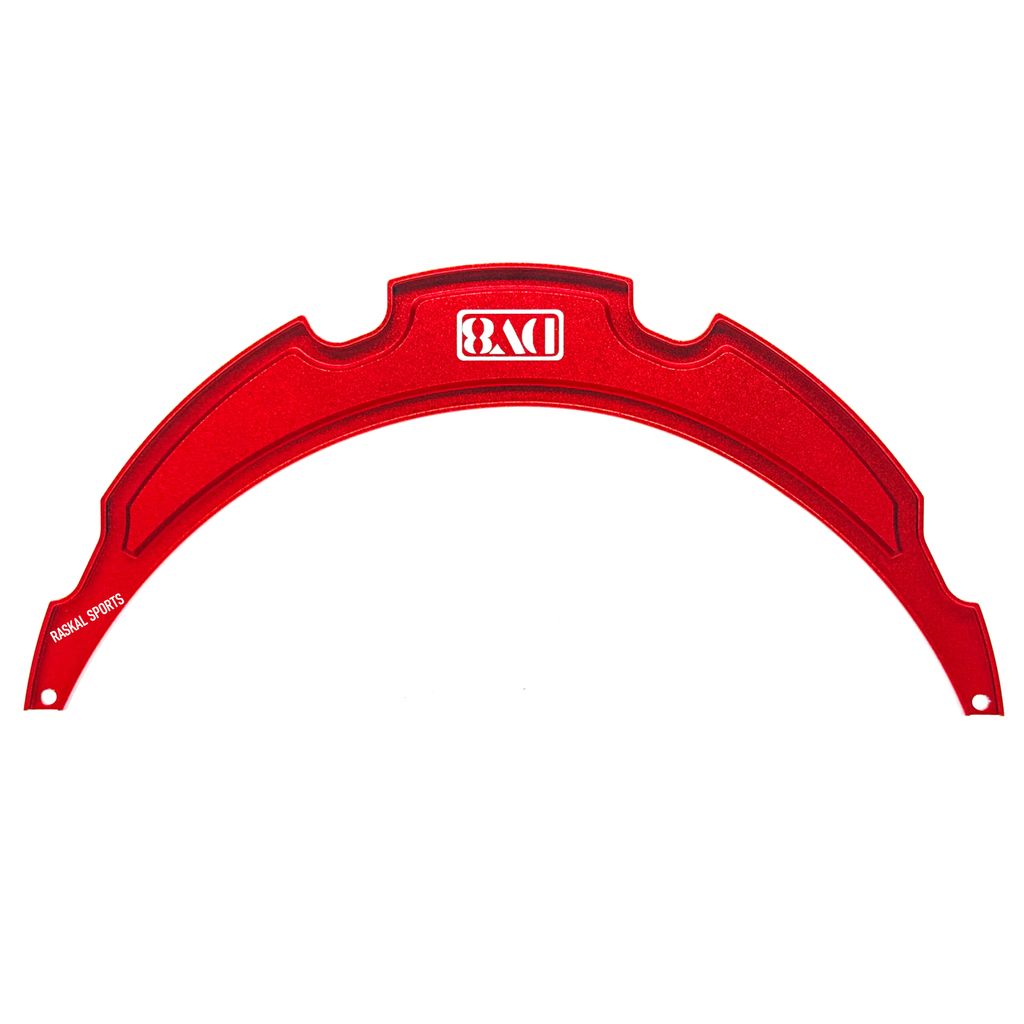 DV8 Lid QLS Red with White Logo