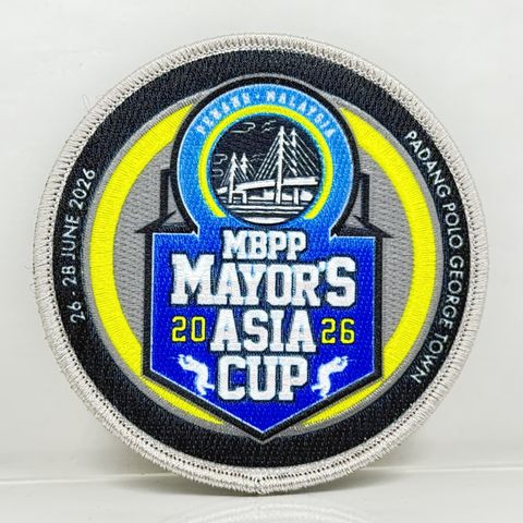 MBPP MAYORS ASIA CUP 2026 SOUVENIR PATCH