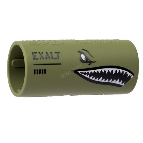 Exalt Gun Graffiti Band - Warhawk Olive - 1000px