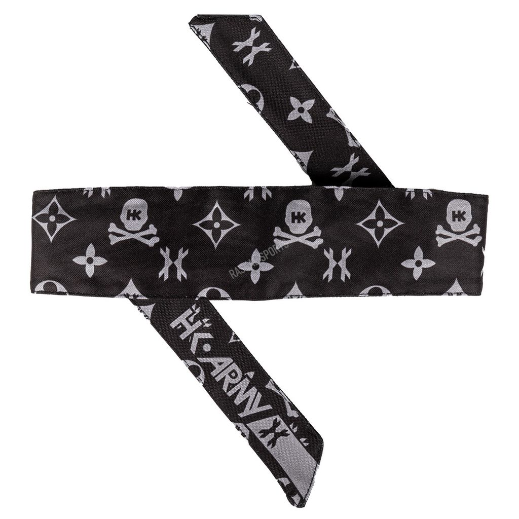 28900402 HK Army Headband Monogram Black Grey