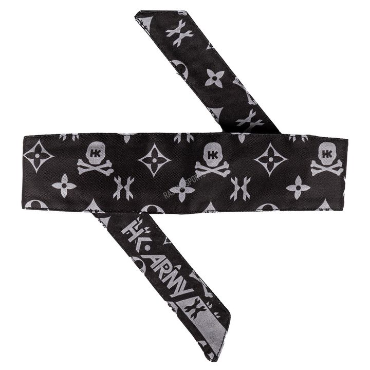28900402 HK Army Headband Monogram Black Grey