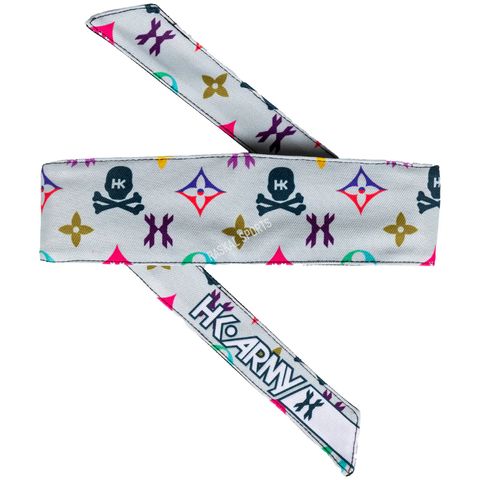28900502 HK Army Headband Monogram Bone Multi