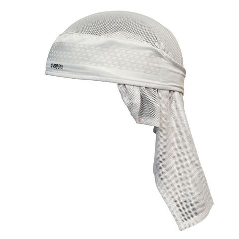 pro dna deflect mesh padded headwrap silver 01