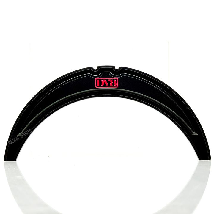 DV8 Lid Standard Black with Red Logo
