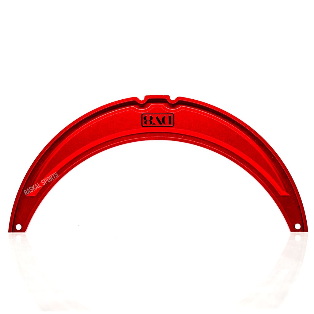 DV8 Lid Standard Red with Black Logo