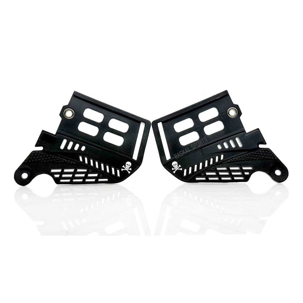 DV8 Notch V3 Ears Jolly Roger Black