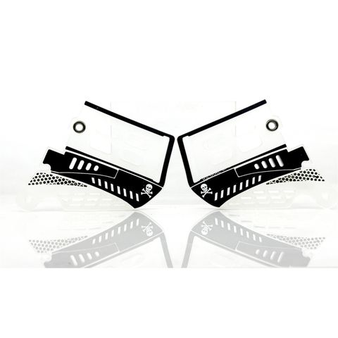 DV8 Notch V3 Ears Jolly Roger Black Clear