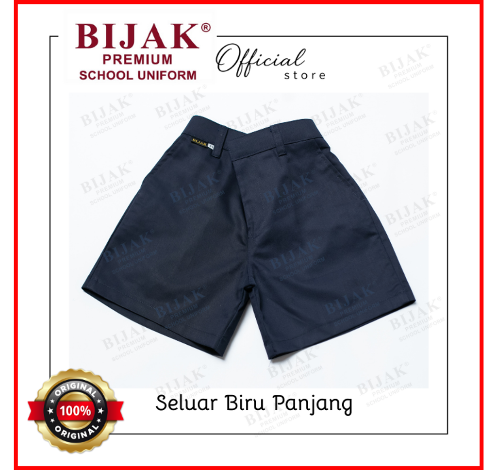 Blue Short Pants Image 4