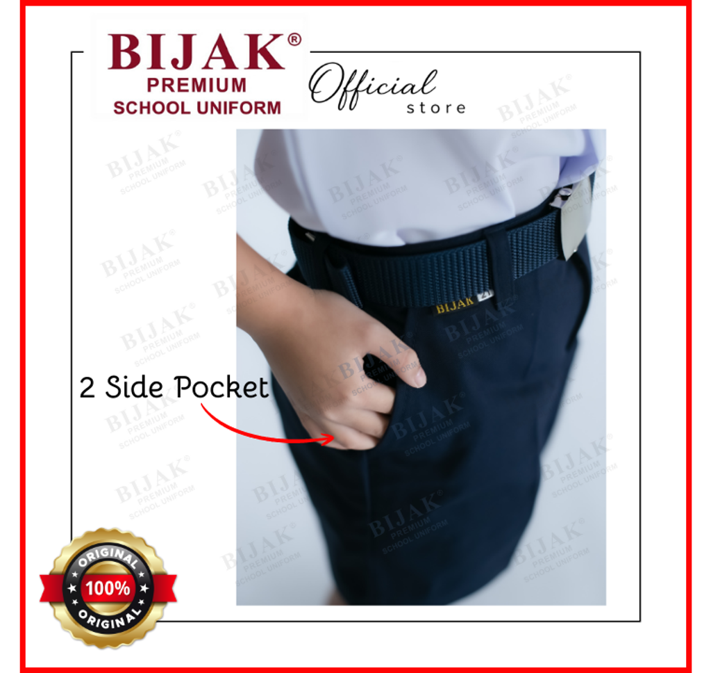 Blue Short Pants Image 2