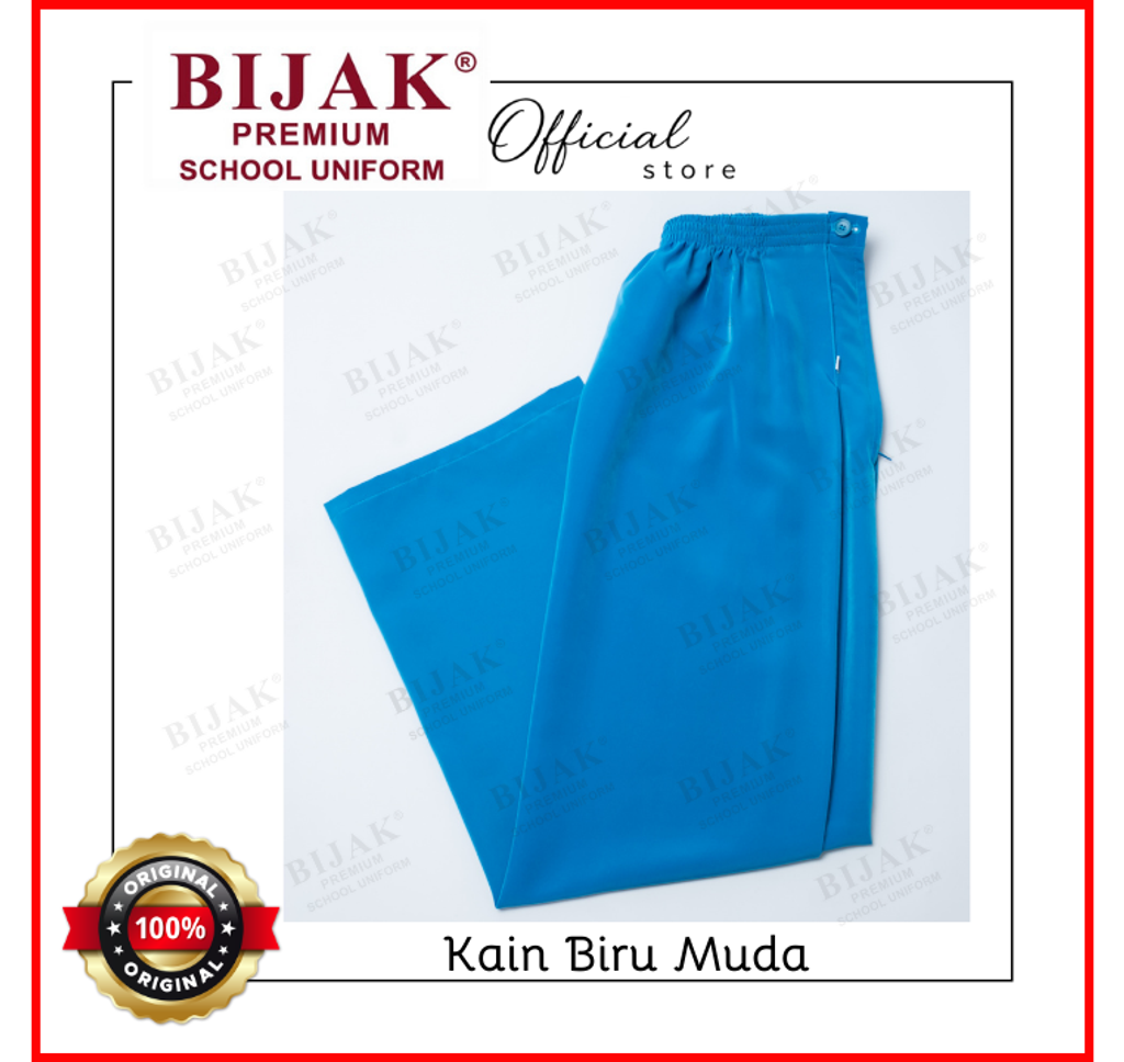 Kain Biru Muda Image 4