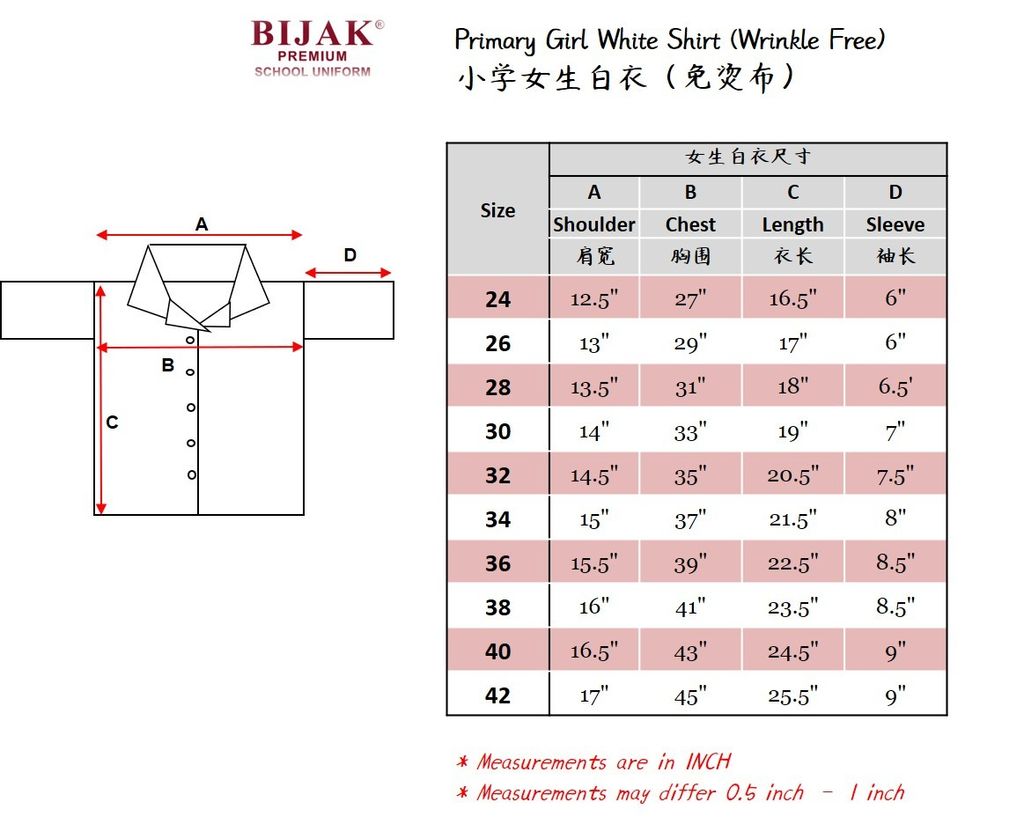 Koshibo Primary Girl White Shirt Measurement.jpg