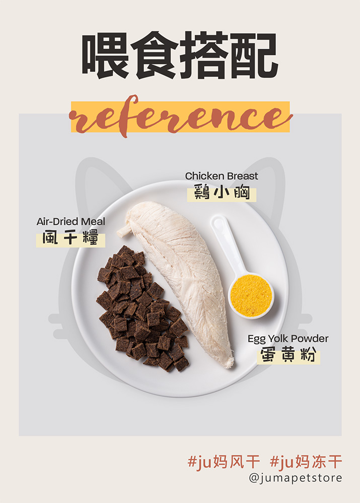 Reference - Air-Dried Meal, Chicken Breast, Egg Yolk Powder