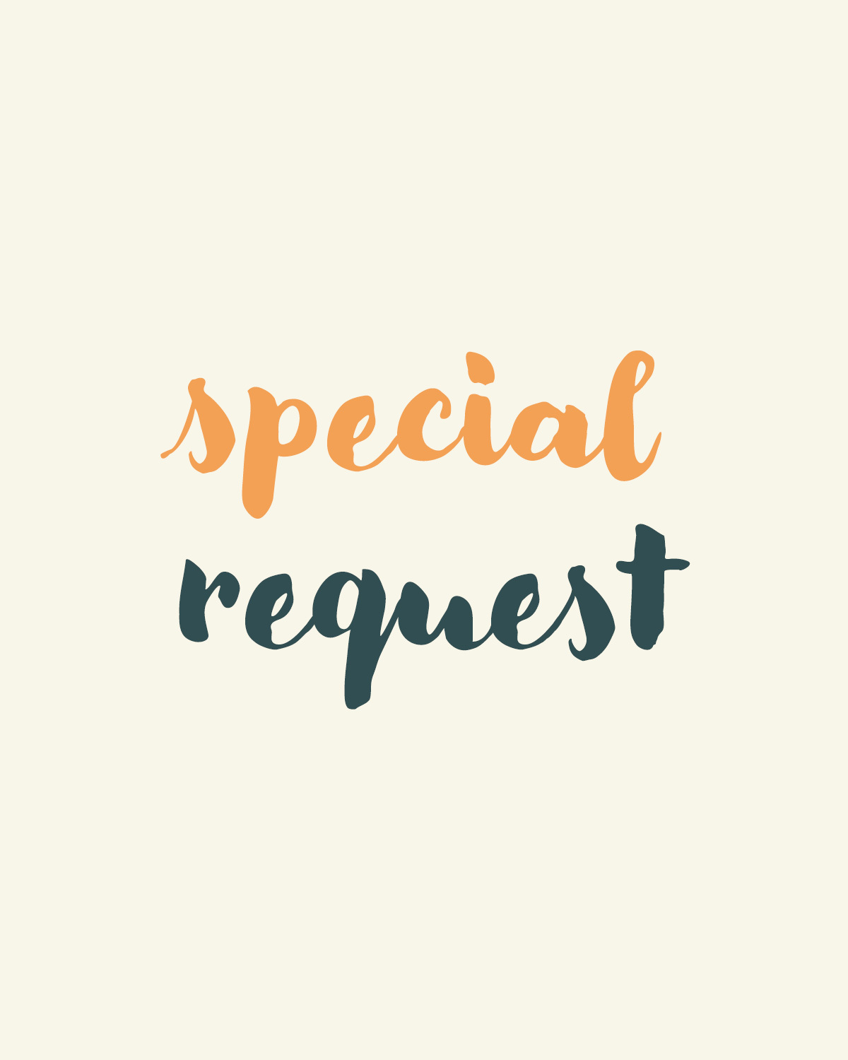 special-request