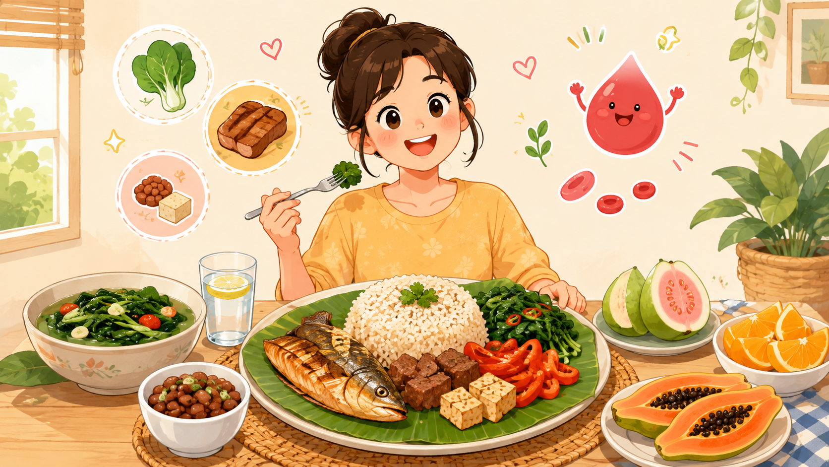 Iron-Smart Malaysian Meals: How to Help Your Body Make Hemoglobin