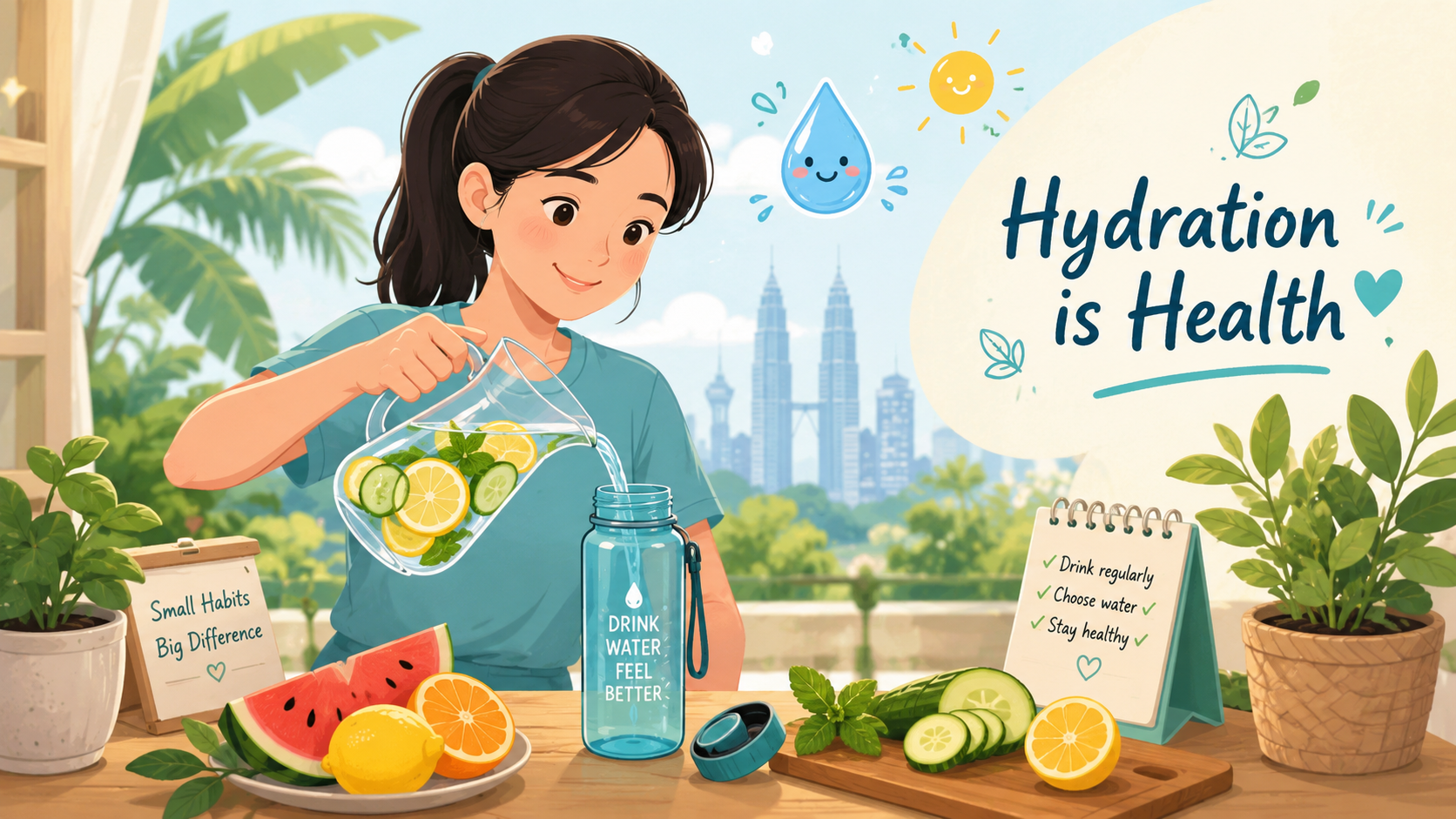 Hydration Without the Sugar: Simple Ways to Drink Better in Malaysia