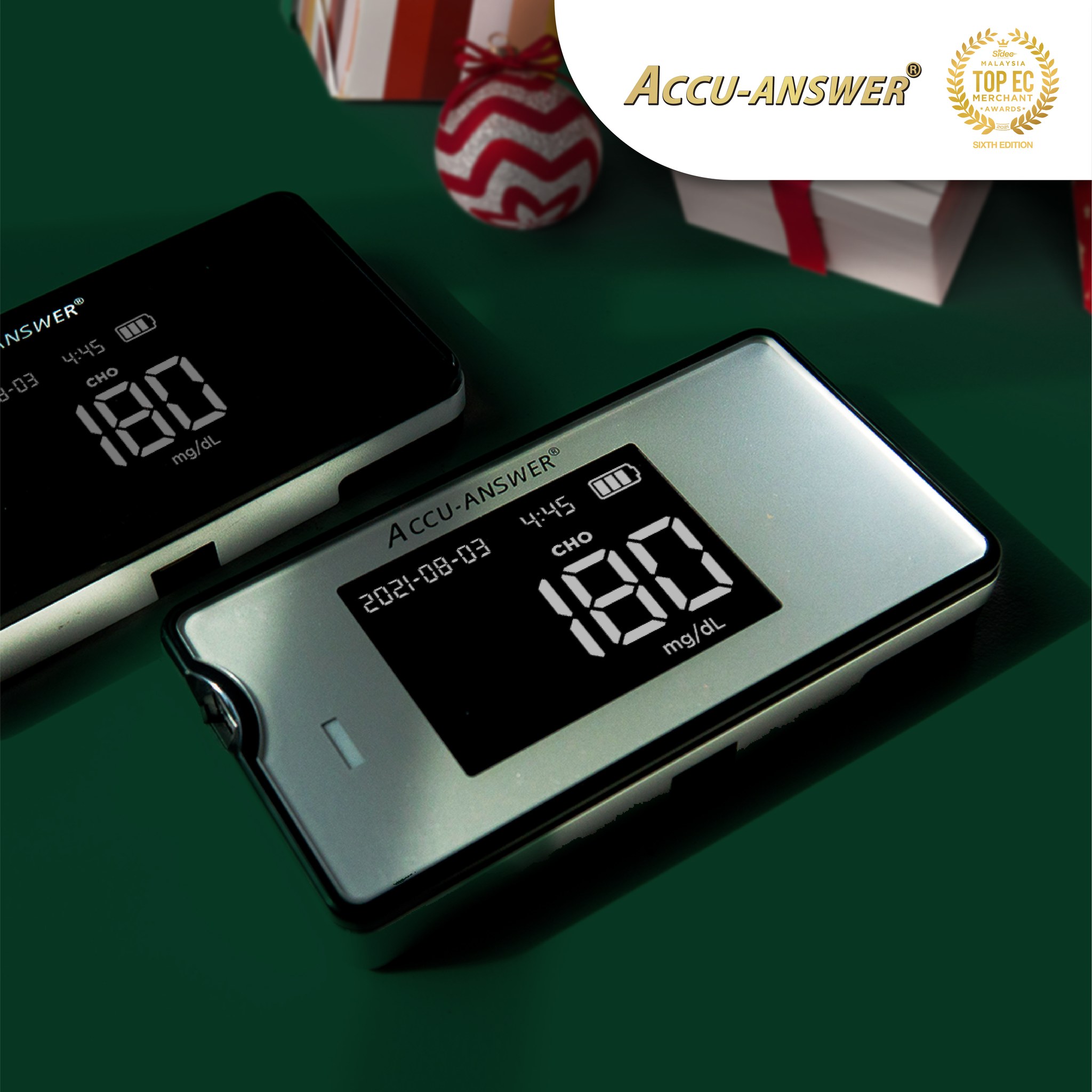 Get Your Accu-Answer® isaw® 4 in 1 Multifunctional Blood Glucose Meter Now !
