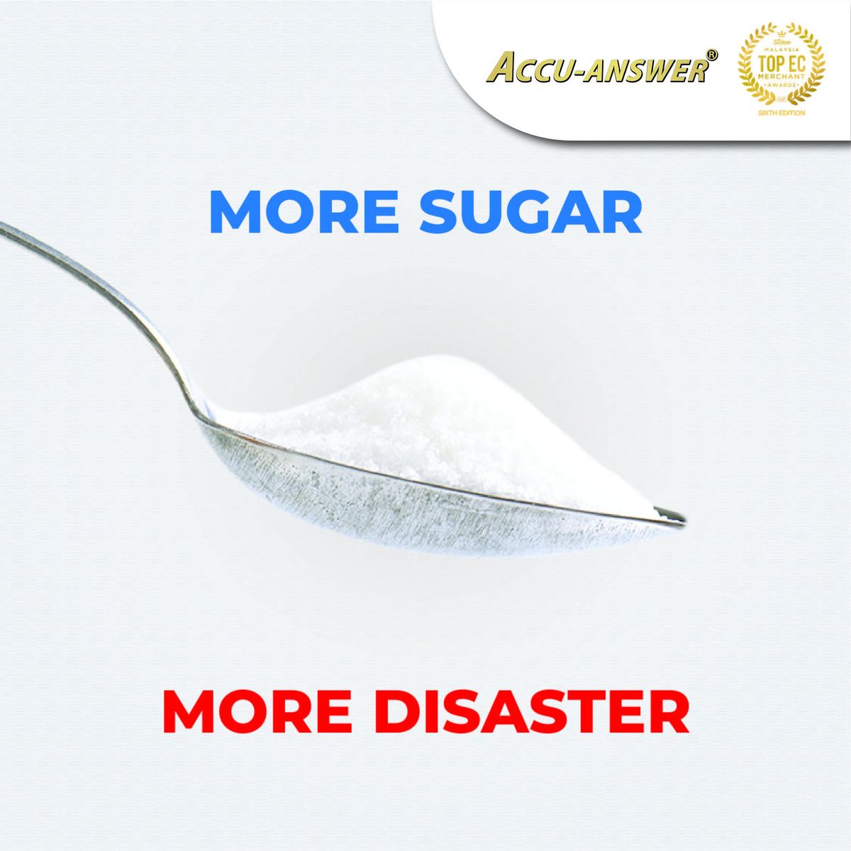 Control your sugar intake