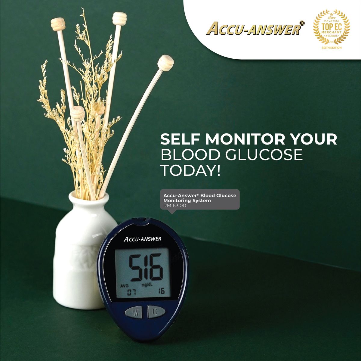Isn't it easier to self monitor your health at your own comfort?