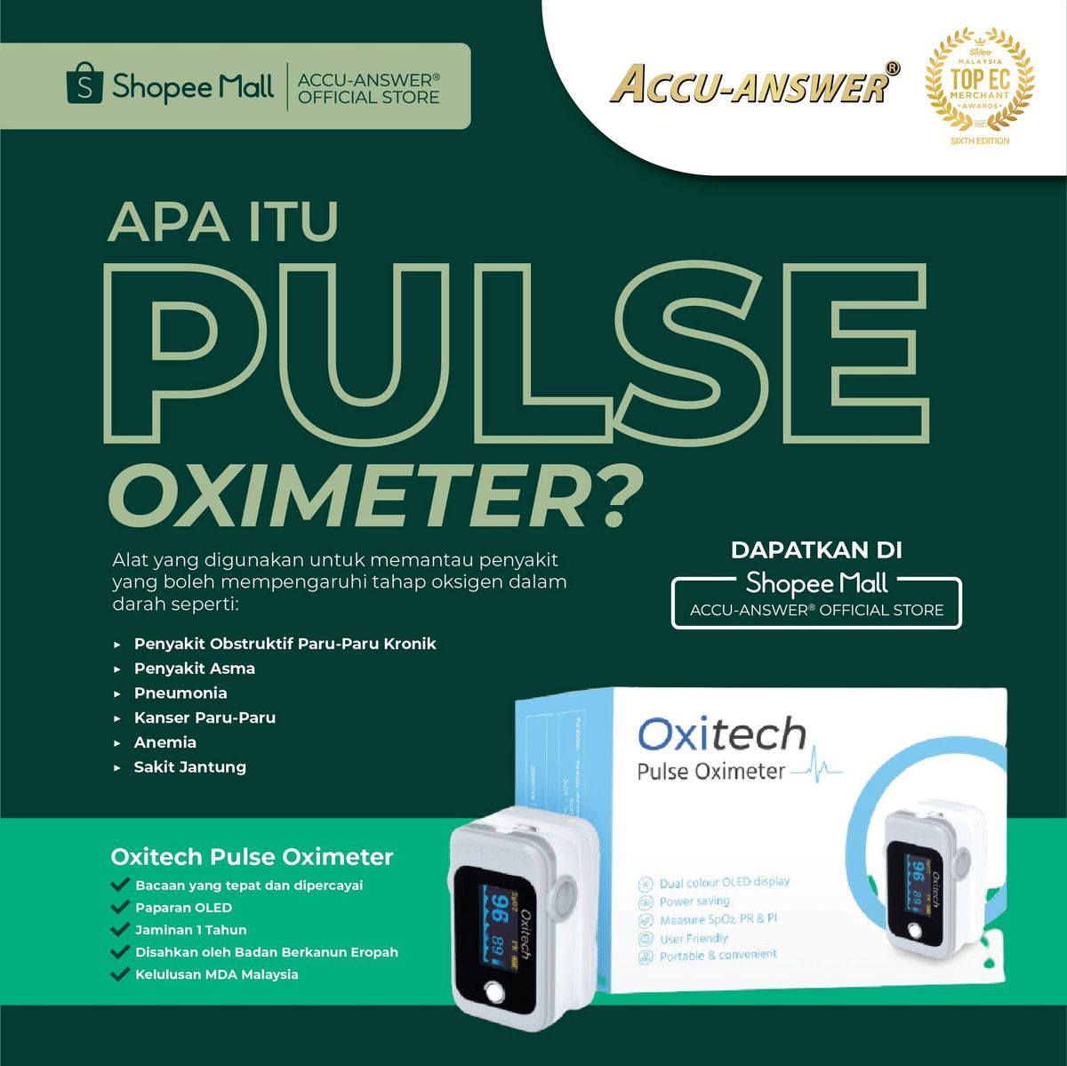 Apa Itu Pulse Oximeter ?
