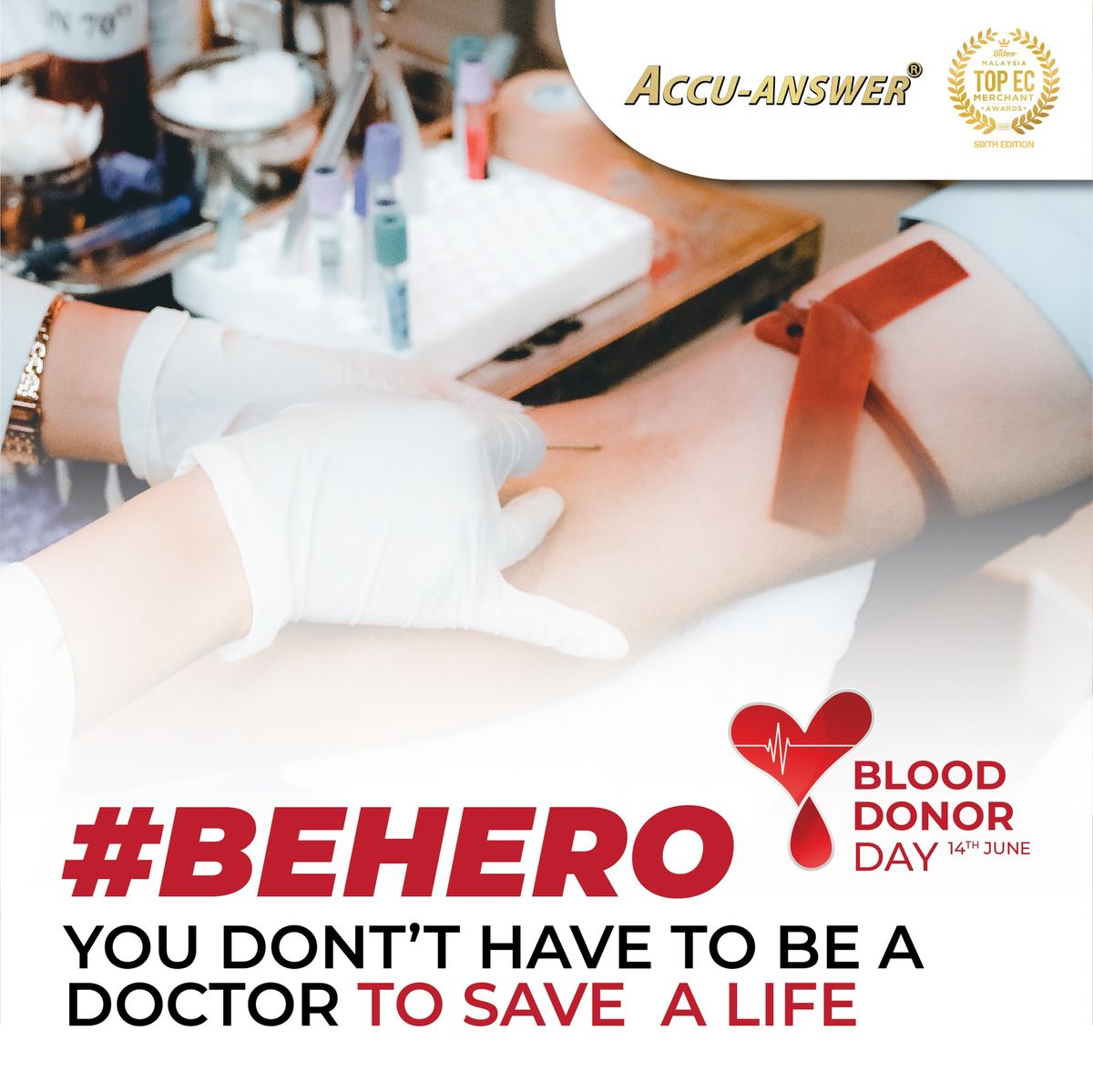 Not all heroes wear capes, some donate blood.