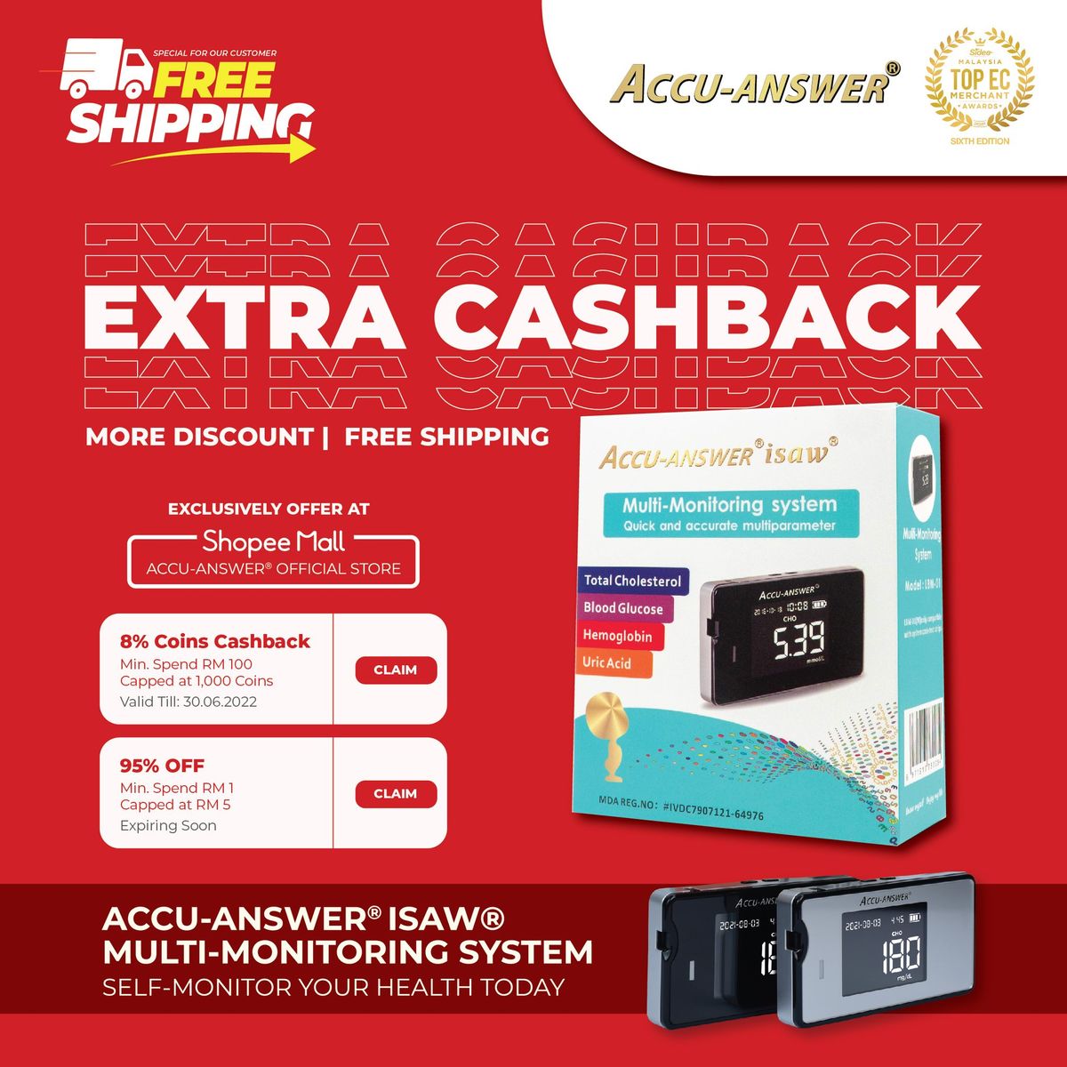 Extra Cash Back !!